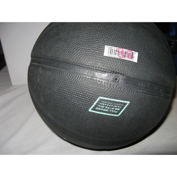 Nike Outdoor Competition Dominate Basketball 29.5in Black & Light Blue Ball - Picture 2 of 3